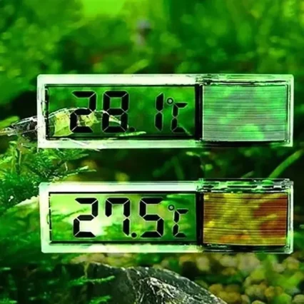 1PCs Electronic LCD Digital Fish Tank Temperature Aquarium Thermometer Measurement Fish Tank Temp Meter Aquarium Accessories