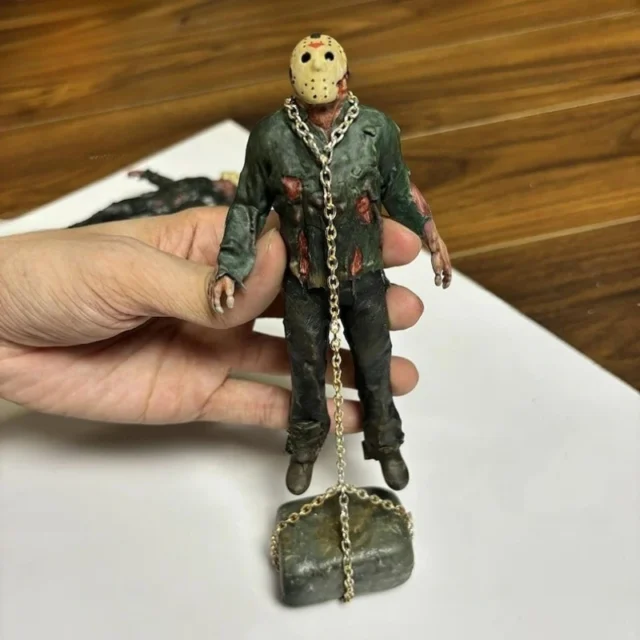 1pcs Aquarium Landscaping Accessories Fish Tank Jason Underwater Doll Fish Tank Decoration Accessories Christmas, Halloween Gift - Image 4