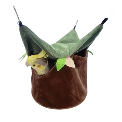 Pet Bird Cages Parrot Nest Warm Hammock for Hamster Squirrel Guinea Pig Bird Sleeping Bed Pet Hanging Cage Bird Accessories