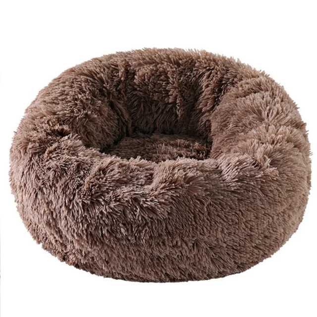 Home Plush Pet Nest Winter Cat Nest Dog Nest Warm Detachable and Washable Round Cat Nest Pet Bed Seasonal Universal Decoration - Image 5