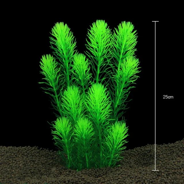 Artificial Aquarium Decor Plants Underwater Water Grass Aquatic Plastic Plants For Fish Tank Aquarium Decorations - Image 3