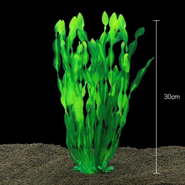 Artificial Aquarium Decor Plants Underwater Water Grass Aquatic Plastic Plants For Fish Tank Aquarium Decorations - Image 4
