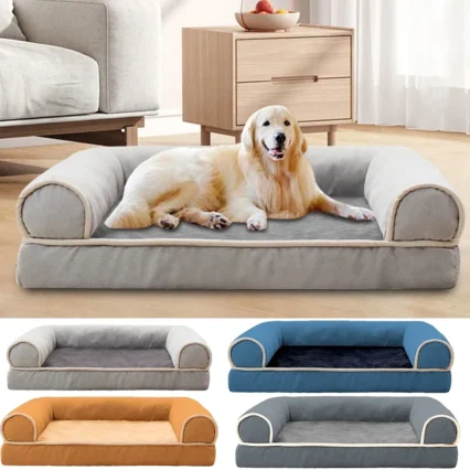 Cat Dog Bed Sofa Warm Cat Nest Pet Bed for Small Medium Dogs Cats Comfortable Plush Non-slip Puppy Pet Supplies Sofa Bed